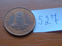 JERSEY 1 PENNY 1984 TORONY Le Hocq Tower #527