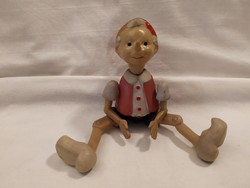 Pinocchio Orosz Pinokkió műanyag figura baba