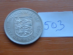 JERSEY 5 FIVE NEW PENCE 1980 #503