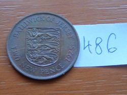 JERSEY 2 TWO NEW PENCE 1975 #486