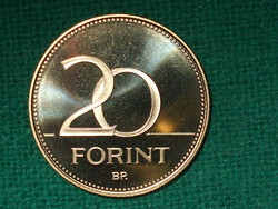 20 Forint 2005 ! Only 7000 pcs. ! Mirror strike ! Not circulated ! Proof finish !