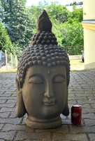 Buddha fej  60cm magas tömör beltéri/külteri dekoráció