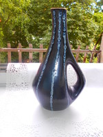 Tófej RETRO  KERÁMIA kancsó alakú váza