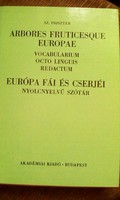 Sz. Priszter: Európa fái és cserjéi, nyolcnyelvű szótár