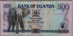 Uganda 500 Shillings UNC 1997