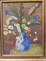 Juszko reddish flower still life