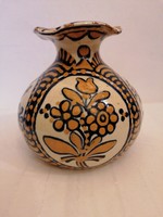 Hódmezővásárhelyi szecessziós Baán kerámia váza