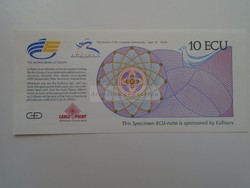 AV831   10 ECU Sevillai kiállítás 1992    Spanyolország  EU Savings Bank issue