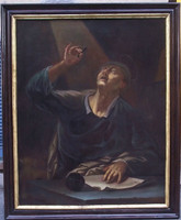 17. századi Szent Lukács evangélista portréja
