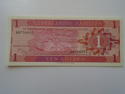 AV831  Bankjegy  Holland Antillák  1 gulden 1970  UNC