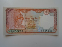 AV831  Régi bankjegy NEPÁL  20 rúpia  2004?  UNC