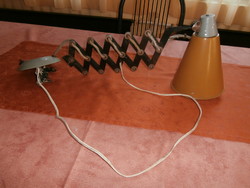 Retro harmonika karos műhely lámpa