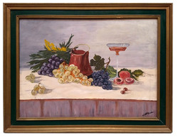Signed, Framed Antique Oil Painting