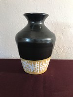 Signed Hungarian ceramic vase. T11