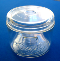 REX eredeti fedeles üveg tároló (cca 1950)
