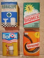 RÉGI RETRO MOSÓPOR GYŰJTEMÉNY BIOMIX FLÓRASZEPT BIOPON