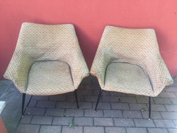 Ndk cologne armchair couple retro modern mid century