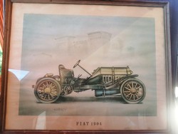 Fiat 1904 plakát