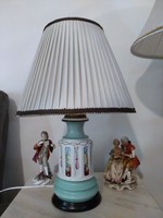 Bécsi monarchiás porcelán lámpa ernyő nélkül