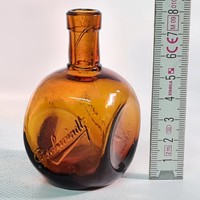 "Gschwindt" Cordial, Étvágy Likőr kis barna likőrösüveg (1806)