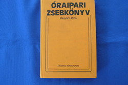 Óraipari zsebkönyv RITKA!