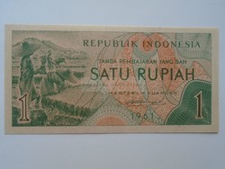 G21.1 INDONÉZIA  1 rúpia  1961 UNC