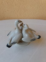Royal dux porcelain, geese