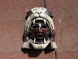Eastern head - statue