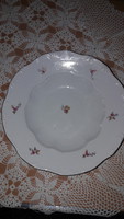 Zsolnay, beautiful floral, 1 deep plate