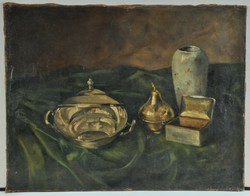 Ismeretlen festő : Asztali csendélet