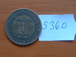 FRANCIA 1 FRANK 1922 Copper 90-70% Tin 10-30% 10% Alumium S360