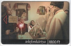 Magyar telefonkártya 0802   1999 Betlehem   ODS 4   50.000  darab