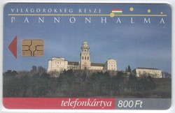 Magyar telefonkártya 0812   1999 Pannonhalma GEM 7   300.000  darab