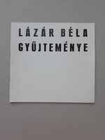 Béla Lázár collection - catalog