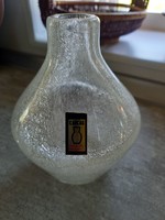 Karcagi fátyolüveg váza_Berekfürdő