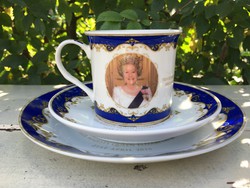 Reggeliző készlet Erzsébet királynő rajongóinak