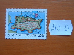 2 FORINT 1971 Győr városának 700. évfordulója 212.O