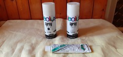 Retro neolux paint sprays + rubber sealing paste