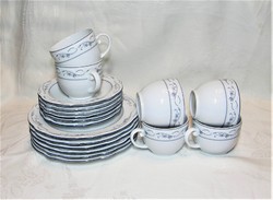 6 sz. Teás / Kávés Reggeliző Készlet  Seltmann Weiden Bavaria Porcelán