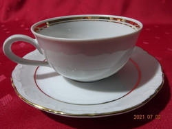 Wunsiedel Bavaria német porcelán teáscsésze, más alátéttel. Vanneki!