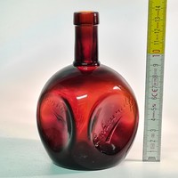 "Gschwindt" Cordial, Étvágy Likőr közepes barna likőrösüveg (1815)