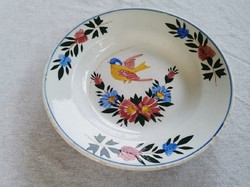 Ritka Murány tányér, madaras