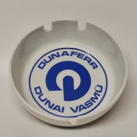 "Dunaferr, Dunai Vasmű" Zsolnay porcelán reklám hamutál (1817)