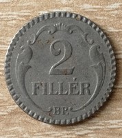 2 Fillér 1940 BP.