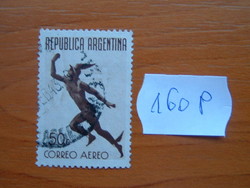 ARGENTÍNA  50 C 1942 -1951 Légiposta - 1940-es légipostai bélyegek, új kivitelű repülőgépek  160P