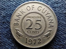 Guyana 25 cent 1972 (id53173)