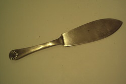 Ezüstözött, díszes nyelű vajkenő kés. (angol gyártmány-Silver plated)