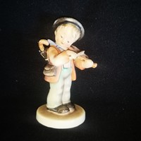 Antik Hummel hegedűs fiúcska