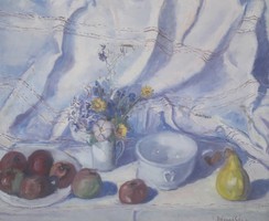 Décsei Géza: Csendélet, 1959 (olaj-vászon 68x56 cm)