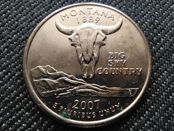 USA 50 State Quarters Montana 1/4 Dollár 2007 P (id31328)